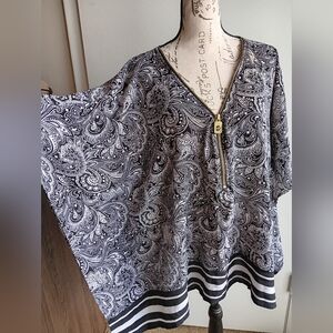 Michael Kors Paisley Kimono Blouse